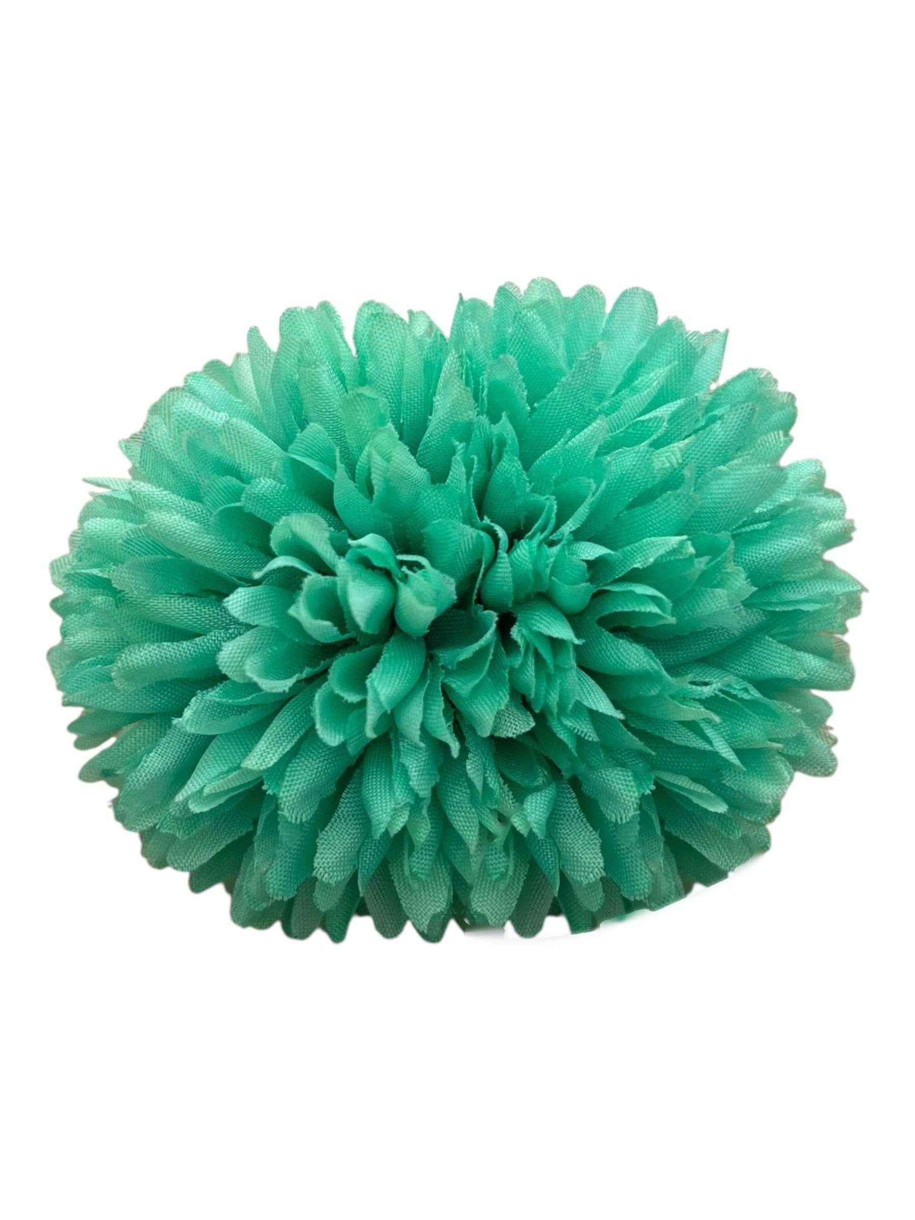 Ramillete pompón niña verde - Lunares del Este