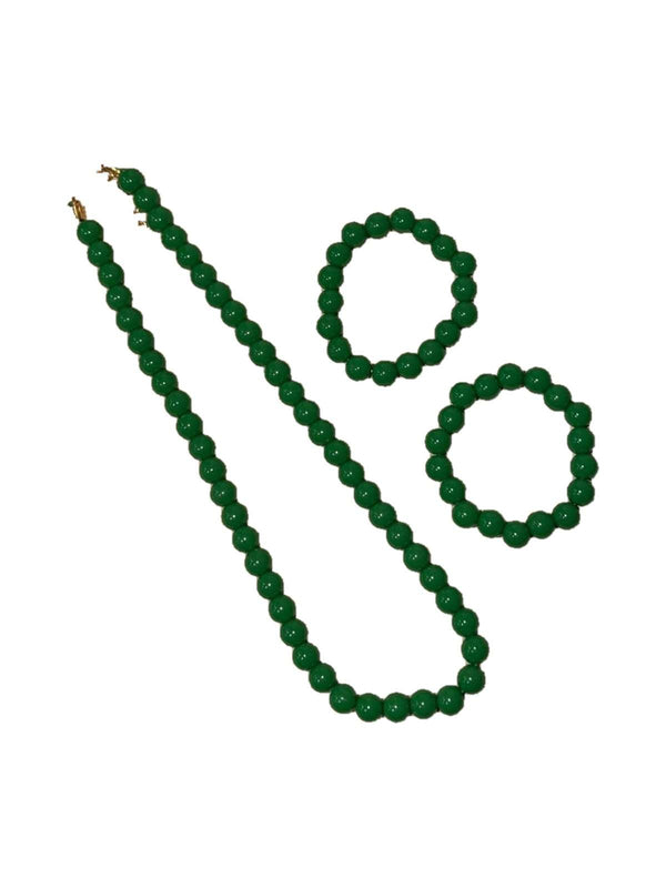 COLLAR NIÑA VERDE