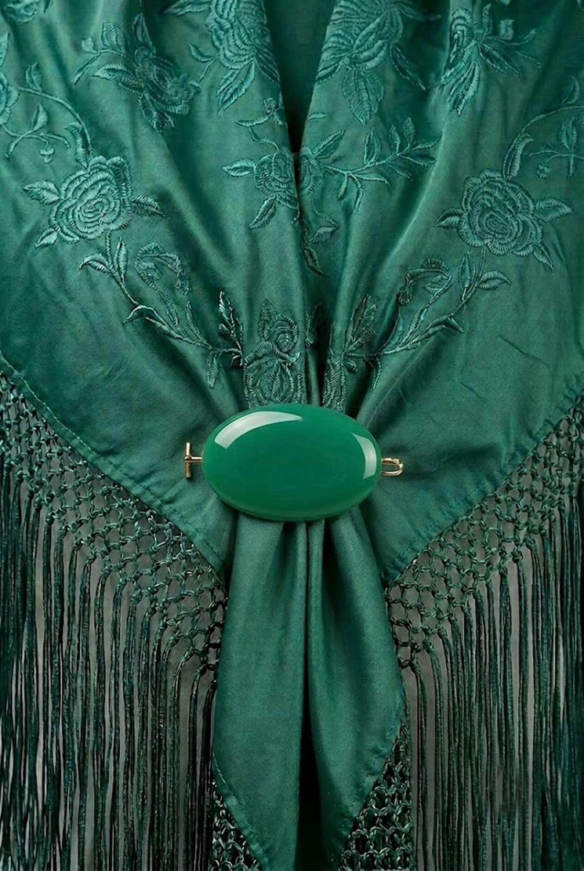 BROCHE NIÑA BASICO VERDE