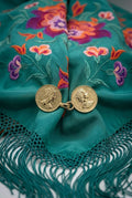 BROCHE PINZAS MONEDAS