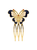 PEINA MINI MARIPOSA AZUL MARINO