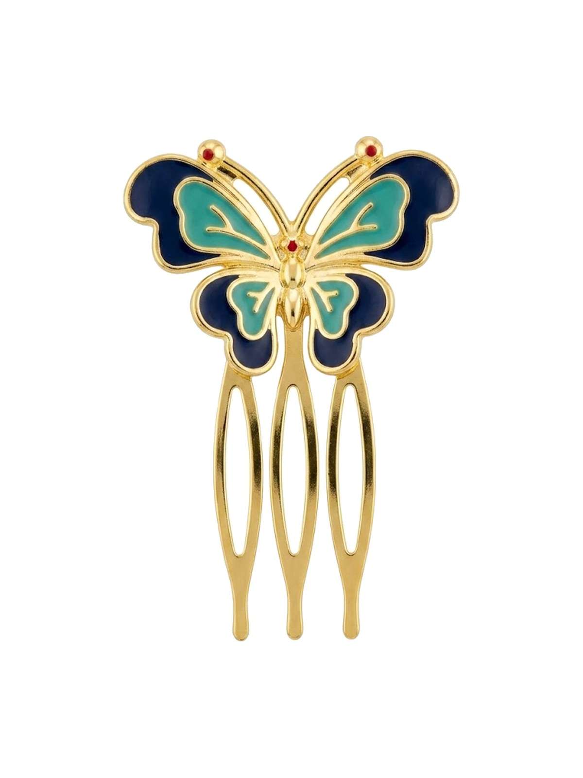PEINA MINI MARIPOSA VERDE