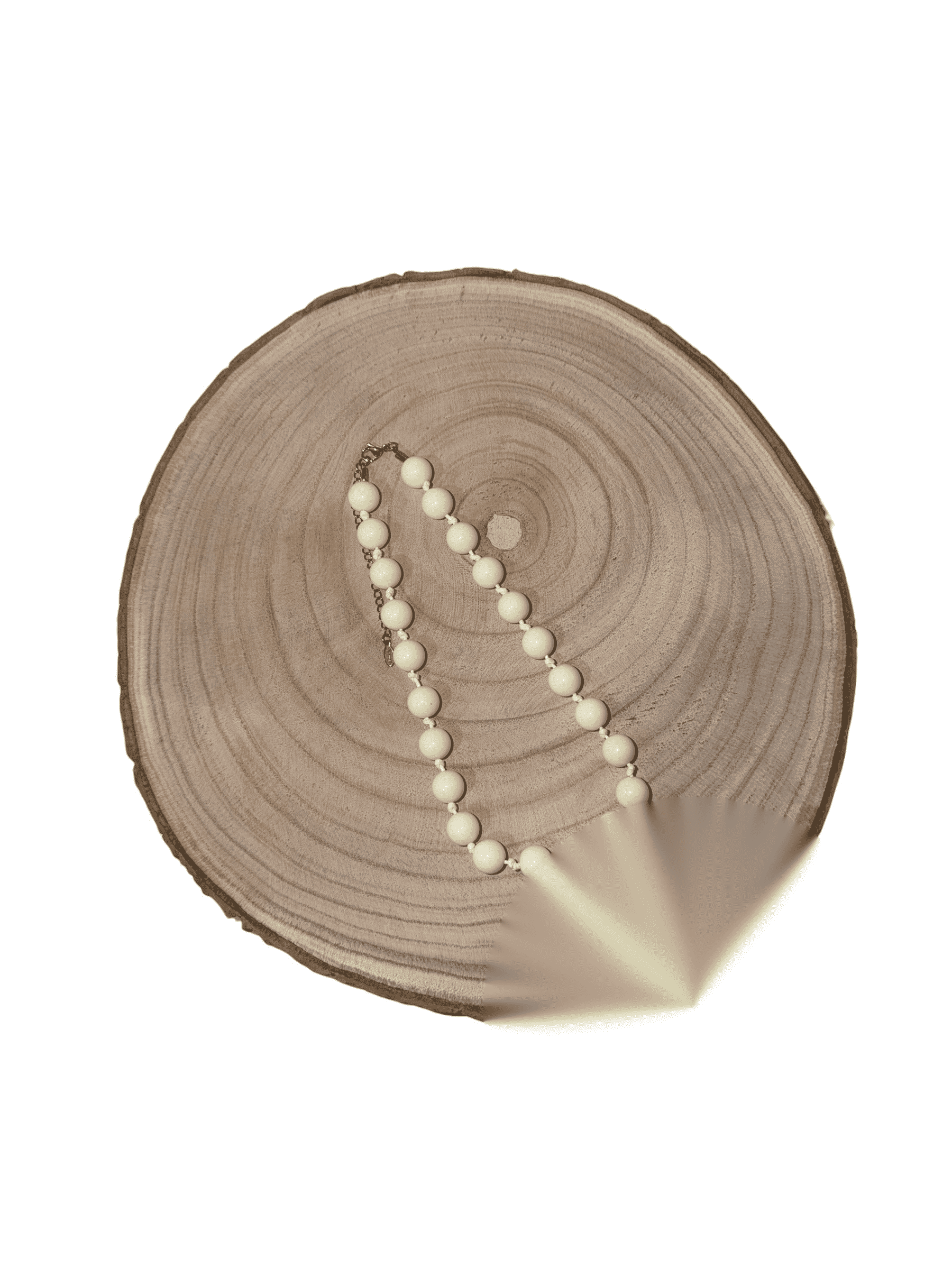 Collar crema - Lunares del Este