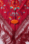 Broche basico naranja niña - Lunares del Este