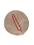 Collar coral rosa - Lunares del Este
