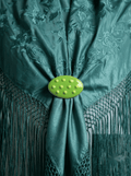 Broche mini puntito verde - Lunares del Este