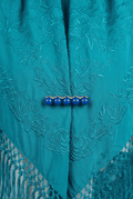 Broche bolitas azulina - Lunares del Este