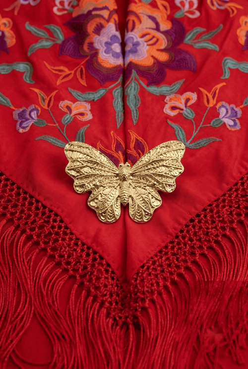 Broche mini mariposa - Lunares del Este