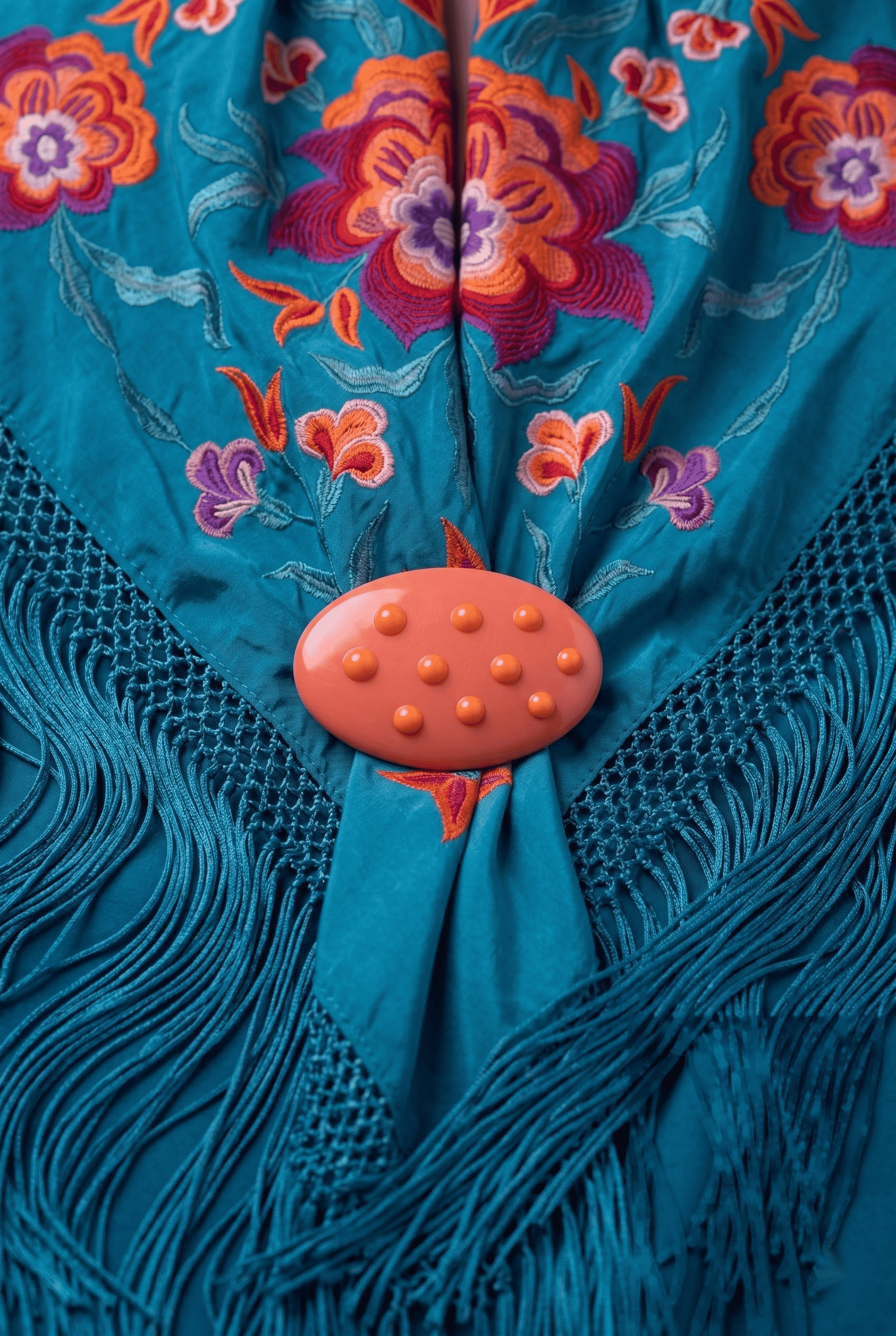 Broche basico rosa niña - Lunares del Este