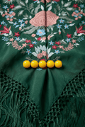 Broche bolitas amarillo - Lunares del Este