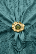 Broche sello verde - Lunares del Este