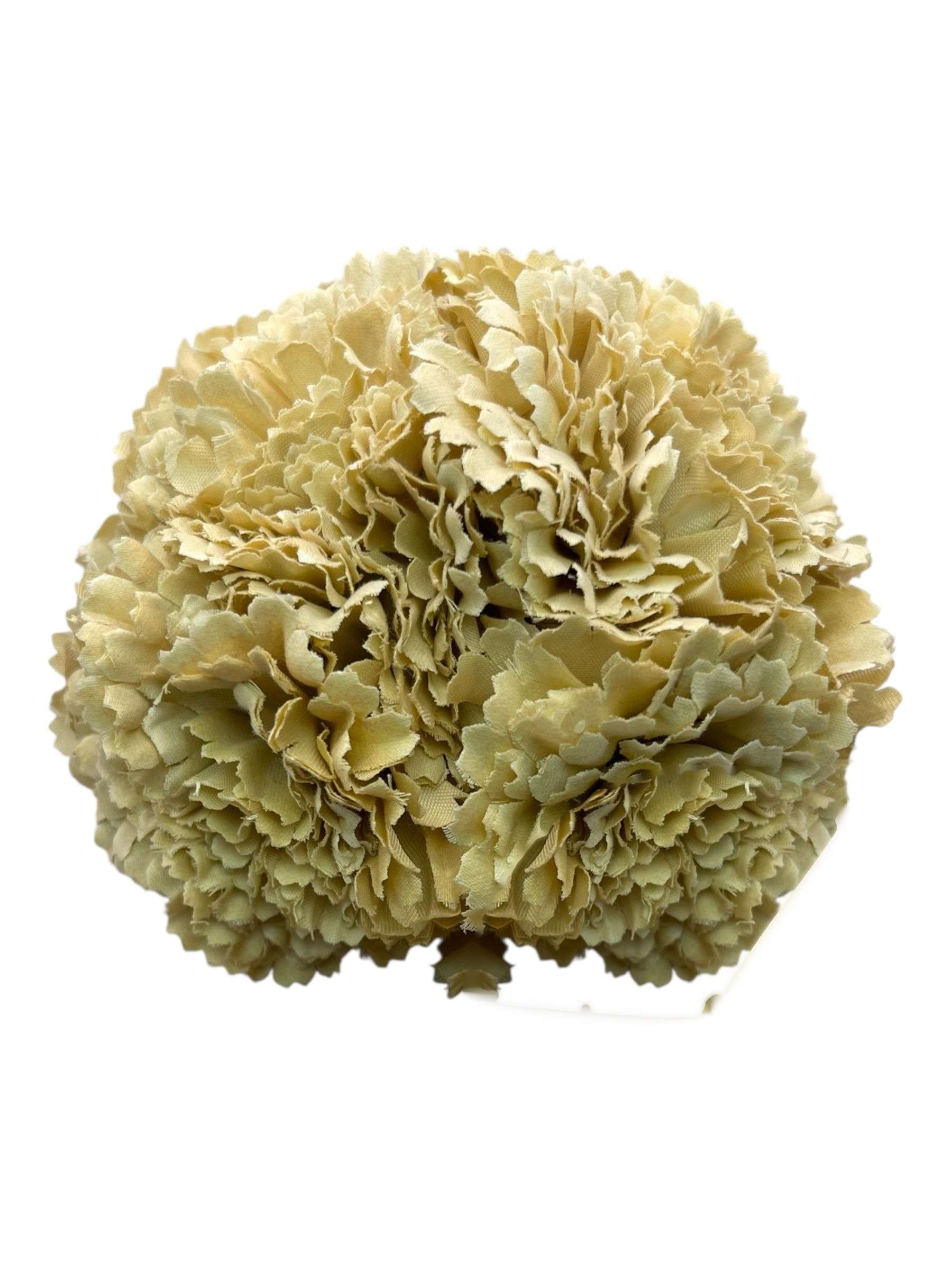 Ramillete clavel tintado beige - Lunares del Este
