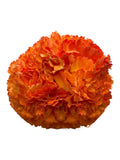 Ramillete clavel tintado naranja - Lunares del Este