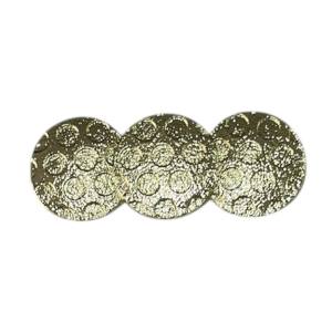 Broche Circulos Dorado