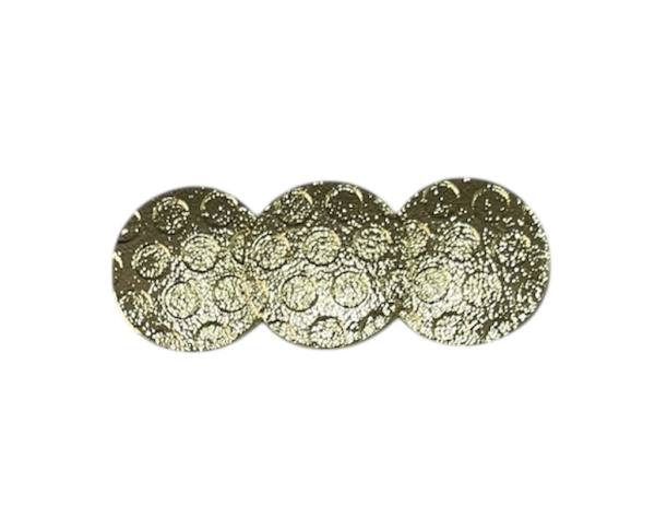Broche Circulos Dorado