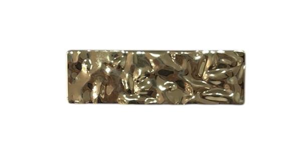 Broche Rectangulo Dorado