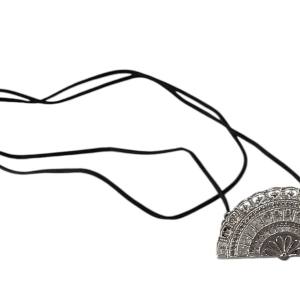 Porta abanico plata