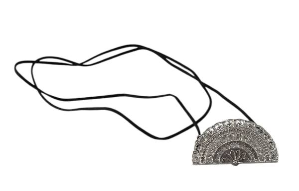 Porta abanico plata