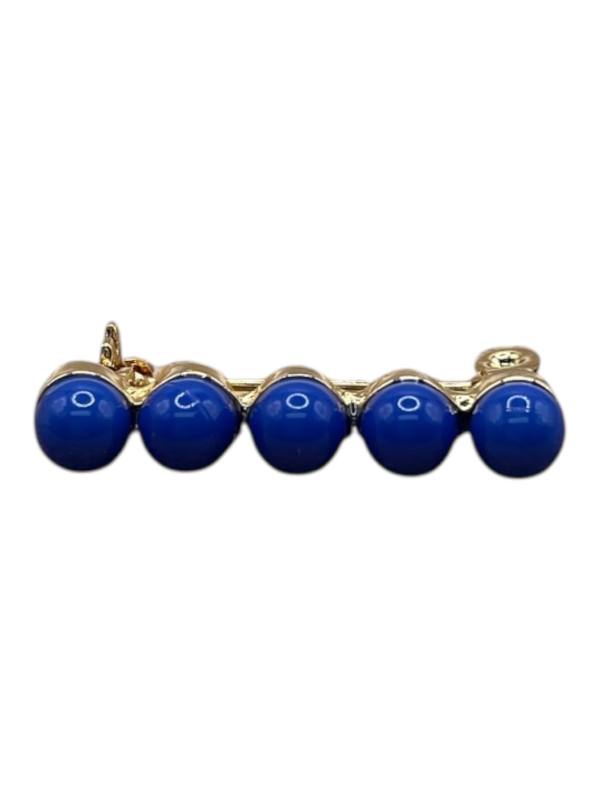 Broche Bolitas Azulina