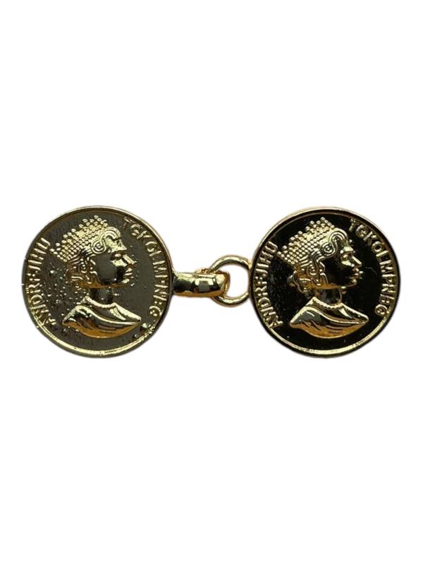 Broche Pinzas Monedas JUAN