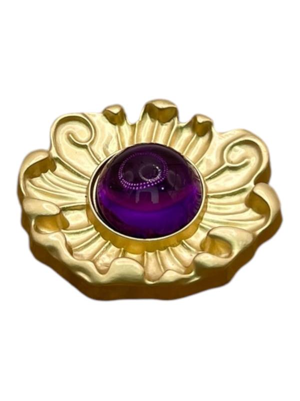 Broche Sello Morado JULIA