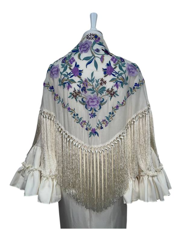 Mantón Algodón - Modelo Reyes - Imagen 5