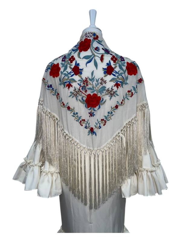 Mantón Algodón - Modelo Reyes - Imagen 6