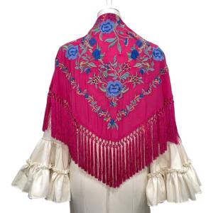 Mantón Algodón - Modelo Reyes