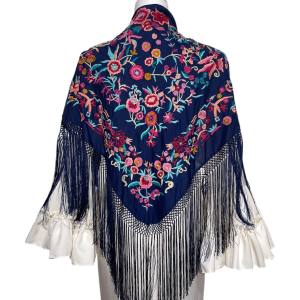 Mantón Seda - Modelo Adela