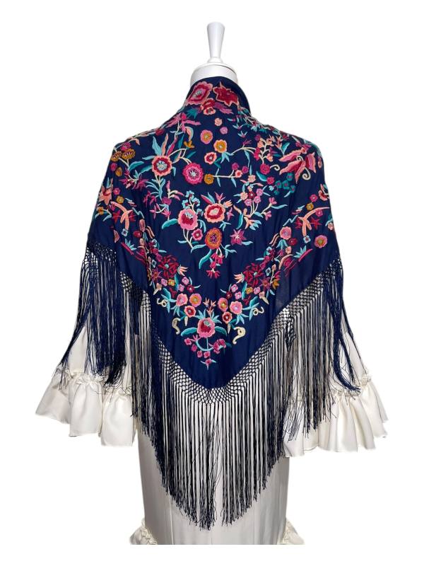 Mantón Seda - Modelo Adela