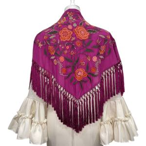 Mantón Algodón - Modelo Ana