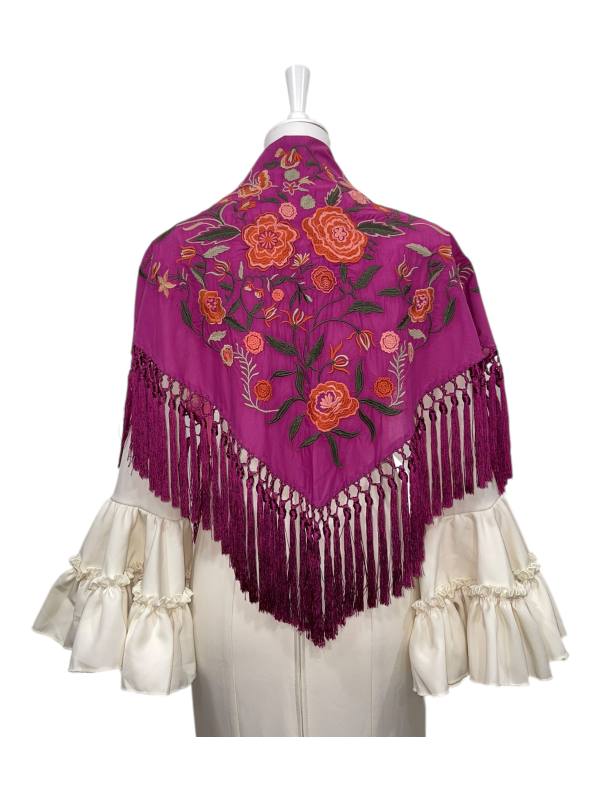 Mantón Algodón - Modelo Ana