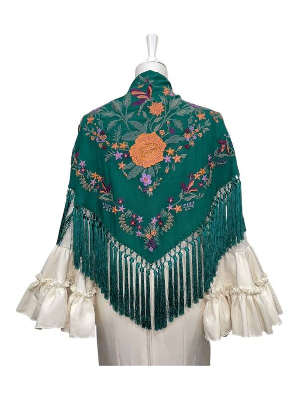 Mantón Algodón - Modelo Angela