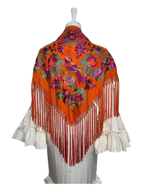 Mantón Seda - Modelo Carmela