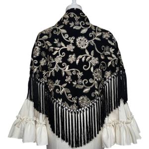Mantón Algodón - Modelo Elena