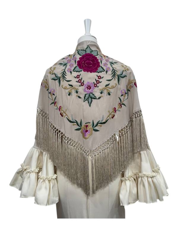 Mantón Algodón - Modelo Lola