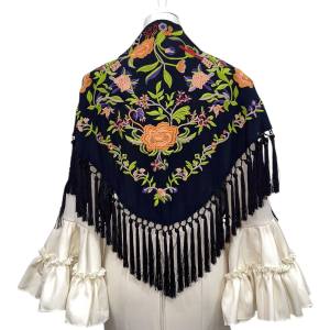 Mantón Algodón - Modelo Marisol