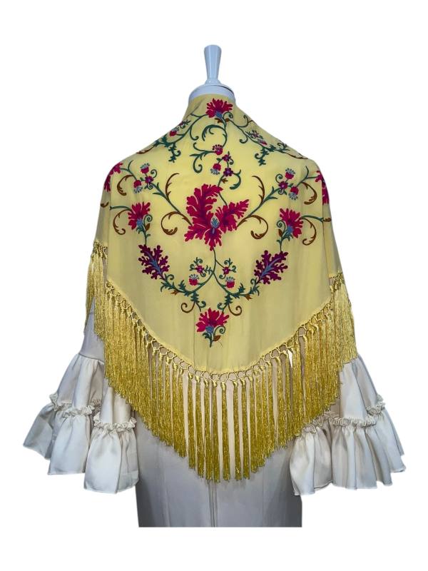 Mantón Algodón - Modelo Paula