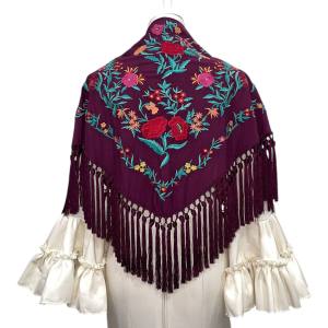Mantón Algodón - Modelo Rocío