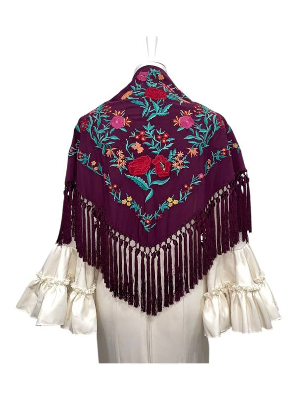 Mantón Algodón - Modelo Rocío