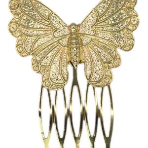 Peina Mariposa Grande Dorada JUAN