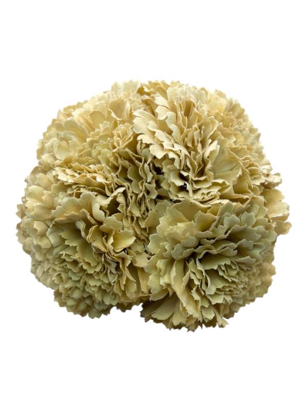 Ramillete Claveles Tintados Beige