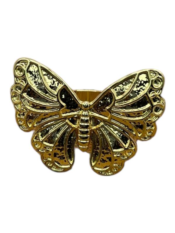 Anillo Mariposa Plano