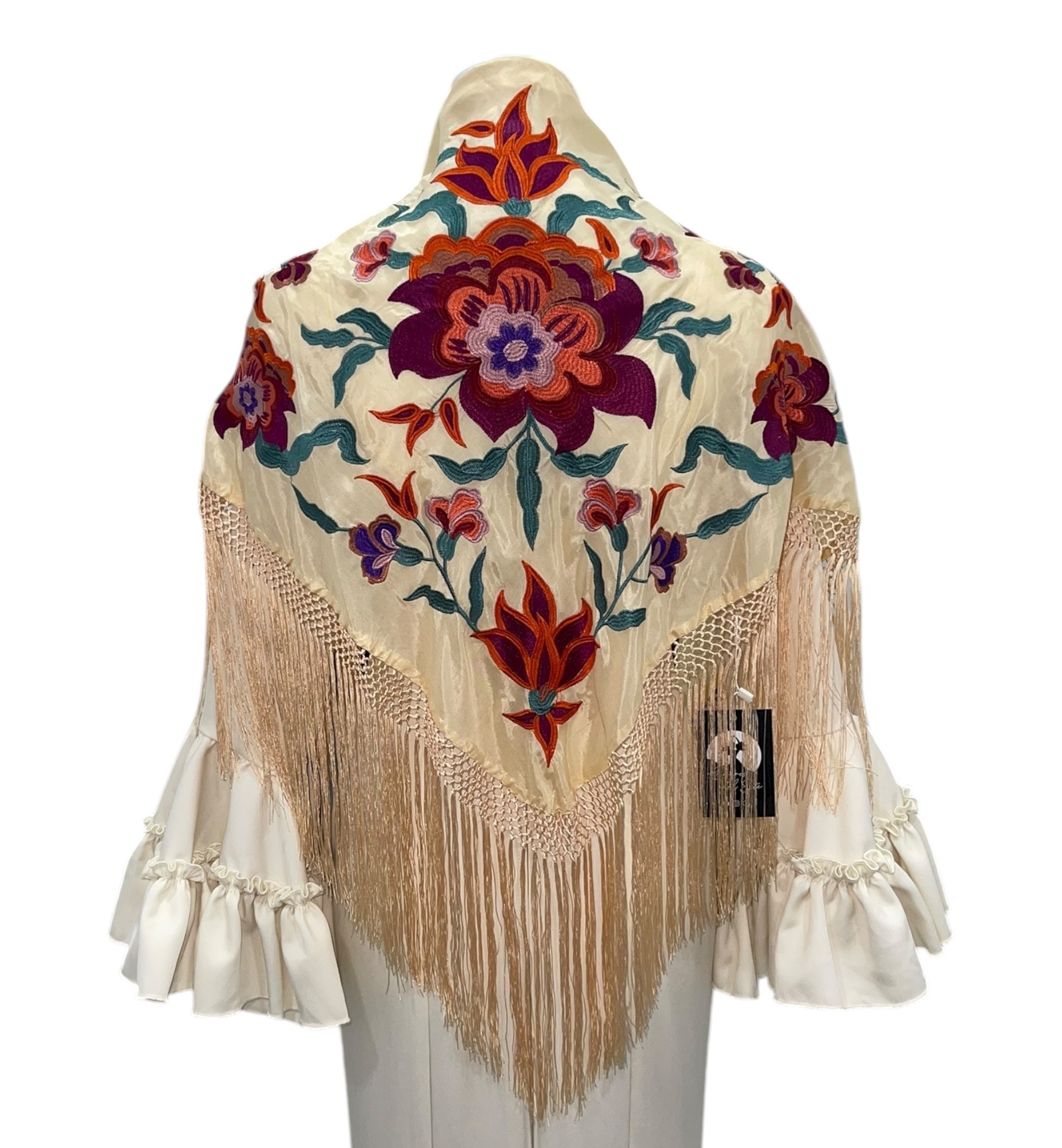 Mantón Seda - Modelo Valentina - Imagen 9