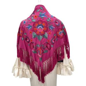 Mantón Seda - Modelo Valeria