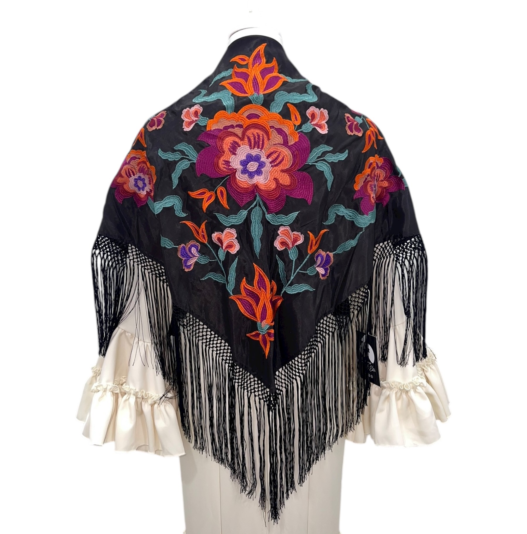 Mantón Seda - Modelo Valentina - Imagen 5