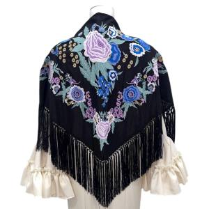 Mantón Algodón - Modelo Carla