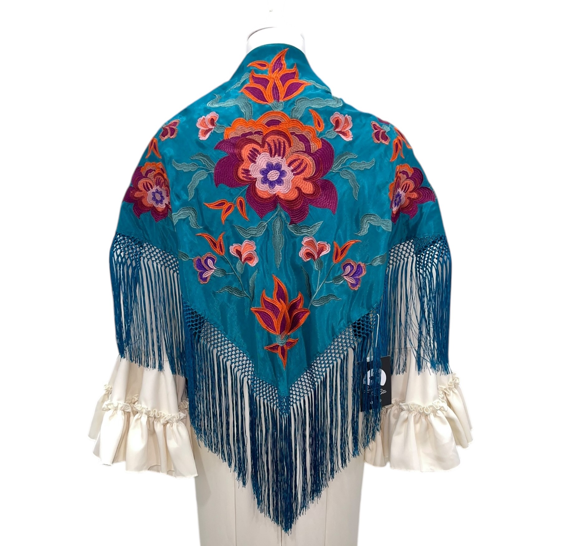 Mantón Seda - Modelo Valentina - Imagen 4