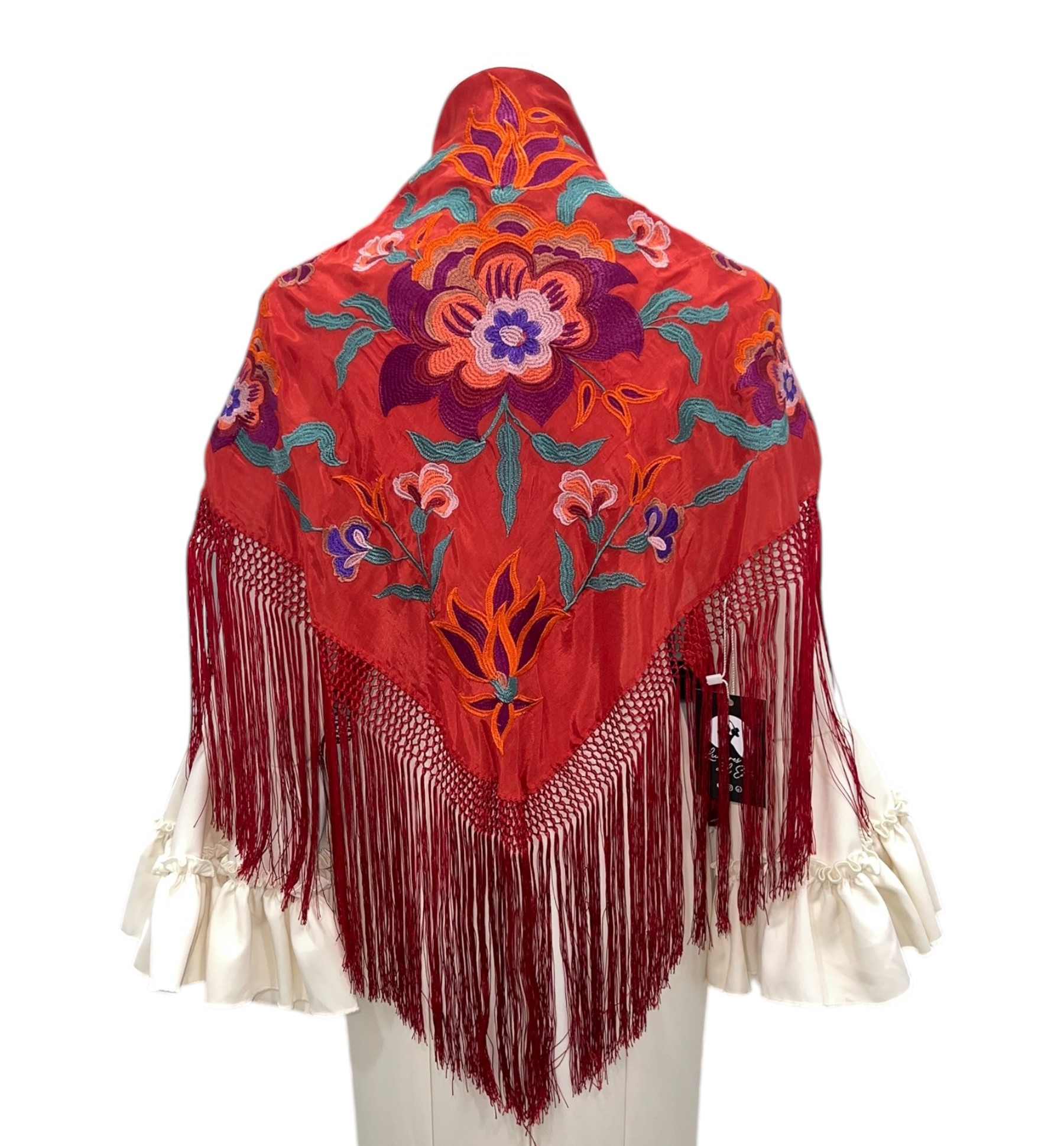 Mantón Seda - Modelo Valentina - Imagen 3