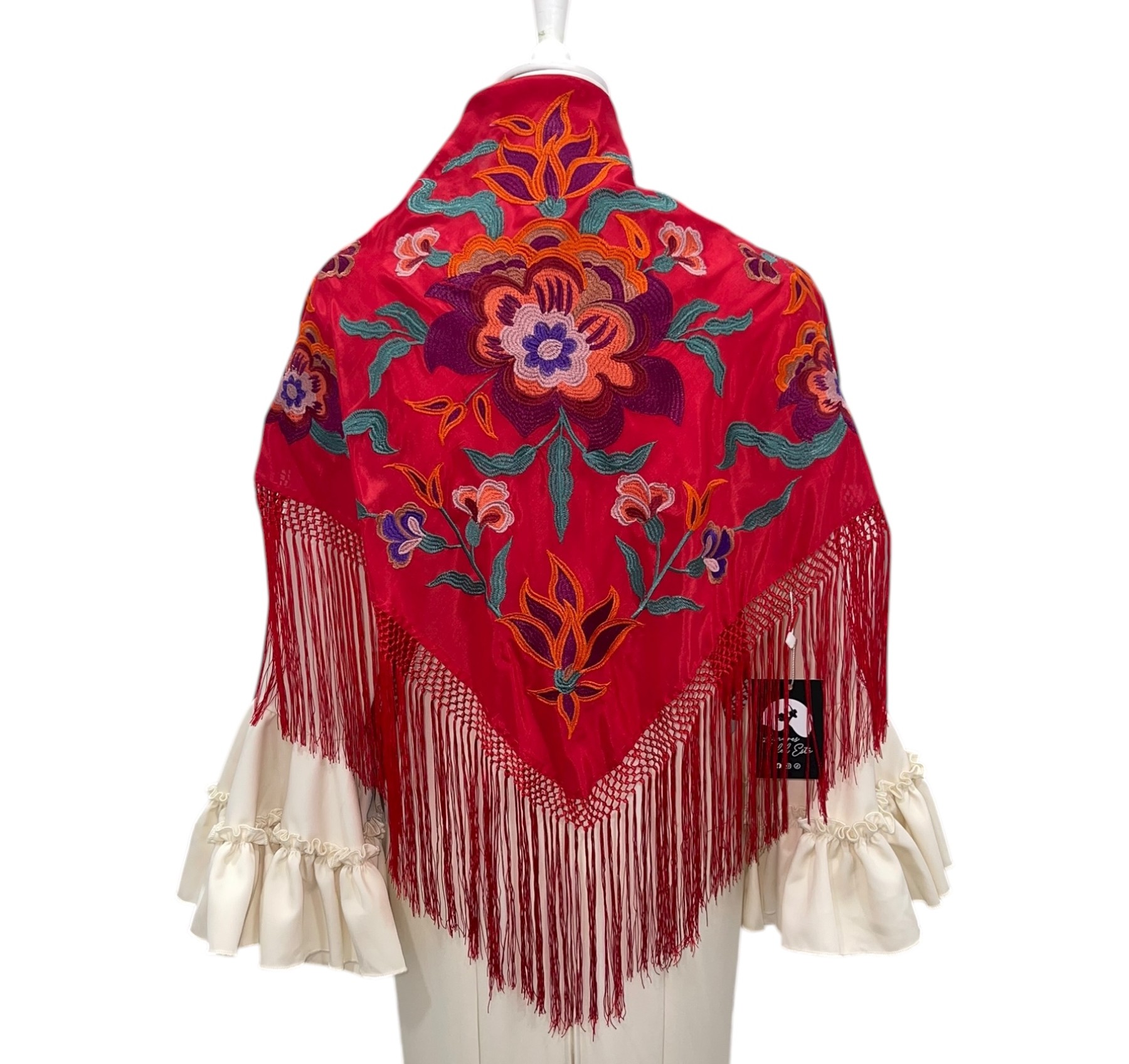 Mantón Seda - Modelo Valentina - Imagen 2